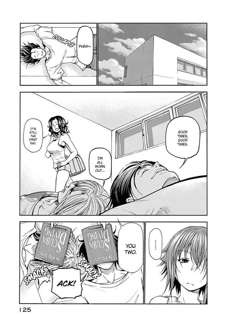 Grand Blue Manga Chapter 16 page 35 - Okinawa Landing! scene