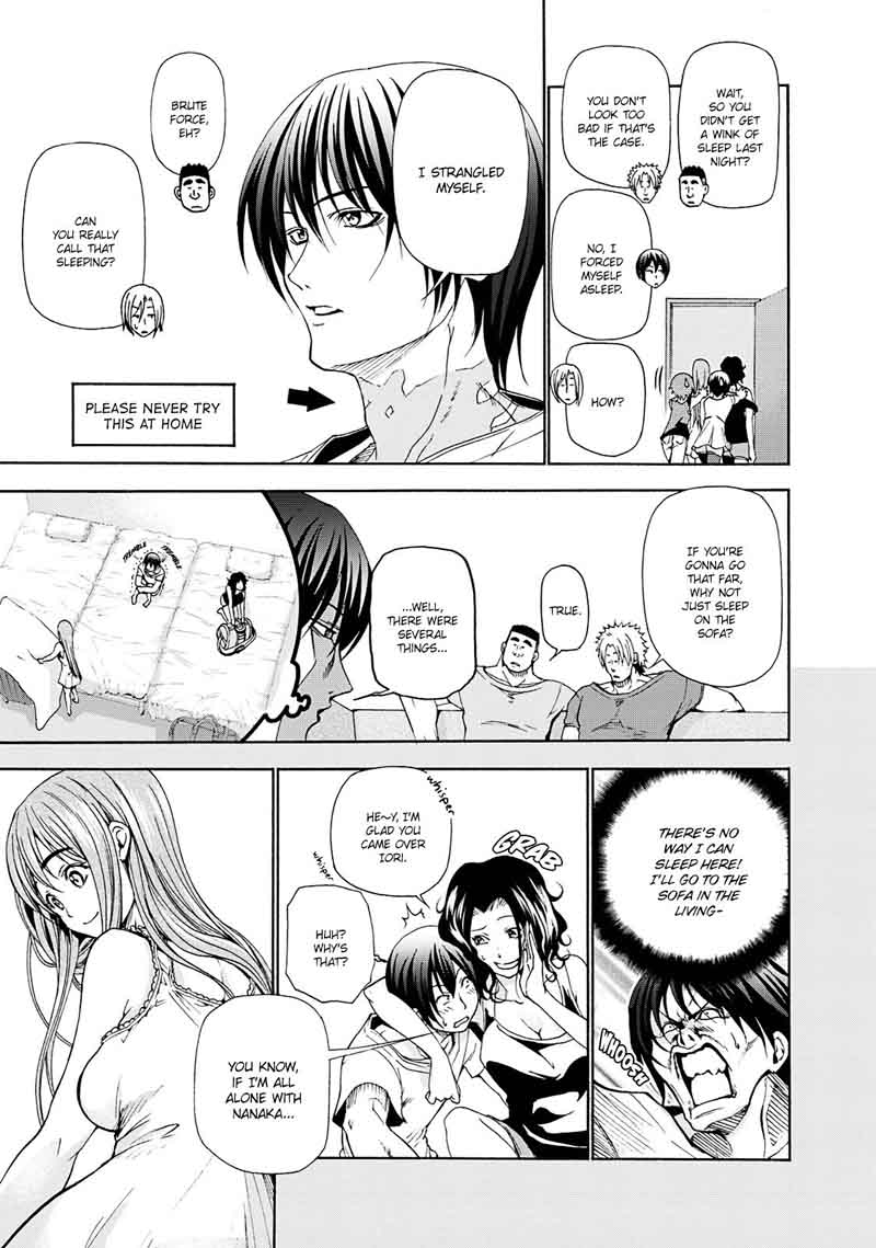 Grand Blue Manga Chapter 17 page 11 - A Place Without Lies scene