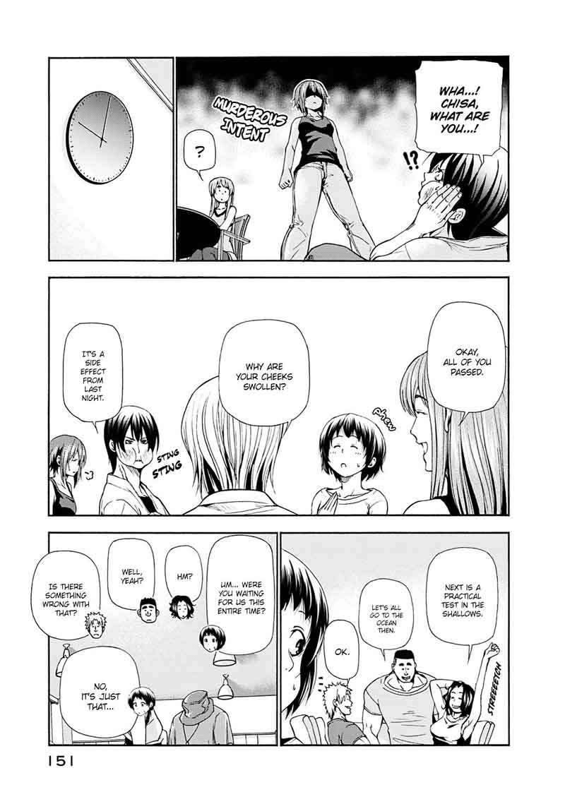Grand Blue Manga Chapter 17 page 17 - A Place Without Lies scene