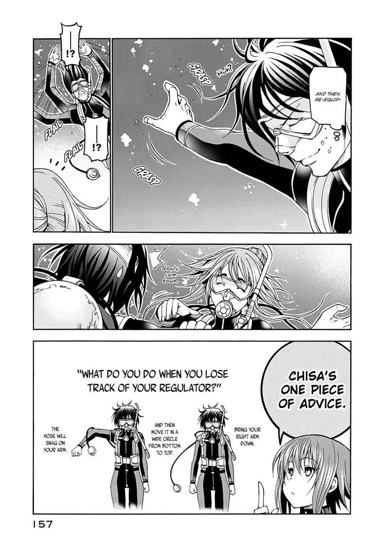 Grand Blue Manga Chapter 17 page 23 - A Place Without Lies scene