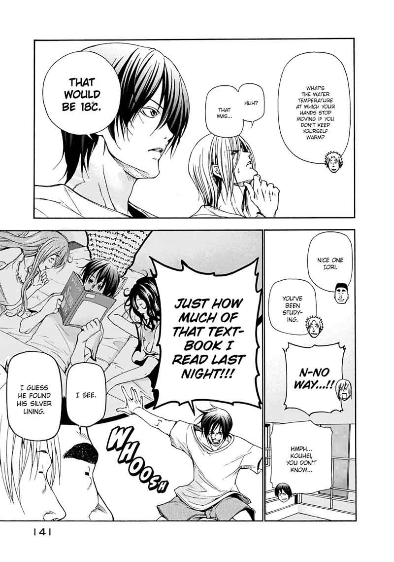 Grand Blue Manga Chapter 17 page 7 - A Place Without Lies scene