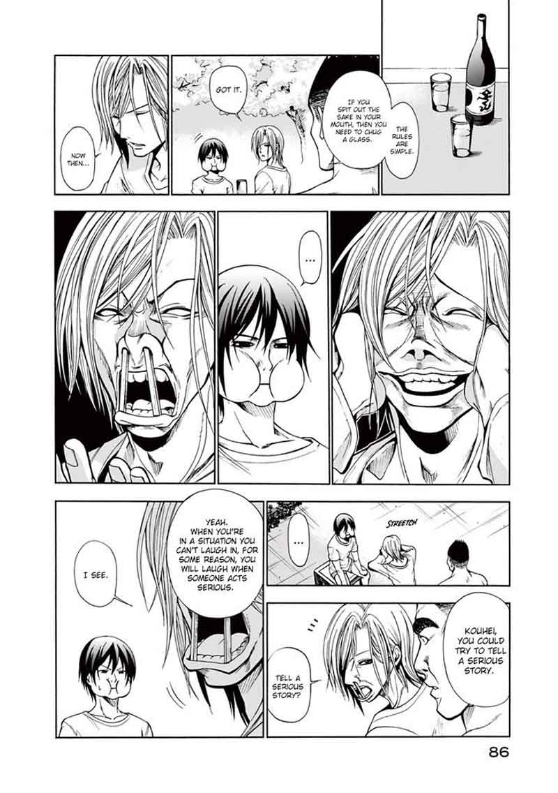 Grand Blue Manga Chapter 2 page 34 - Welcoming Party scene