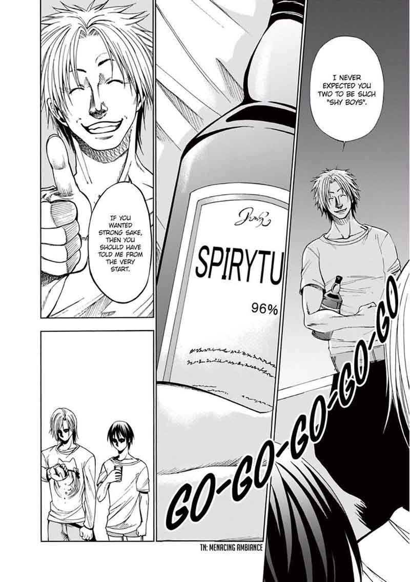 Grand Blue Manga Chapter 2 page 40 - Welcoming Party scene