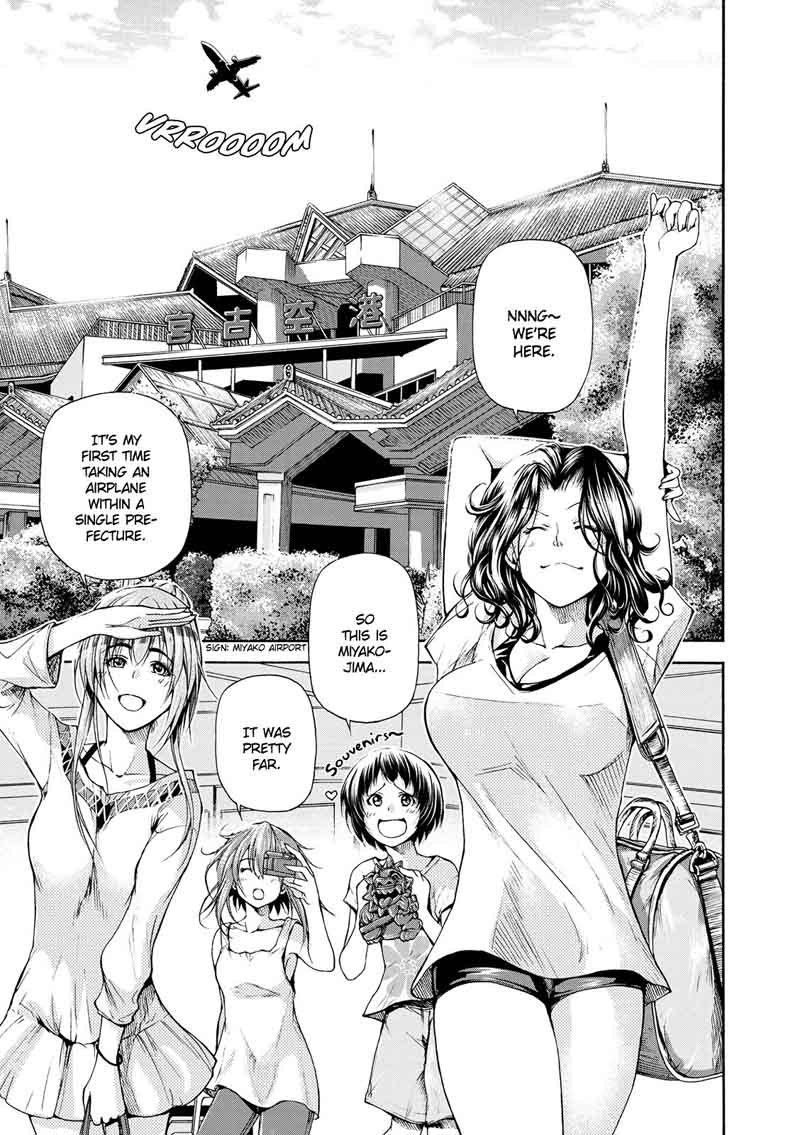 Grand Blue Manga Chapter 20 page 1 - Boat Diving scene