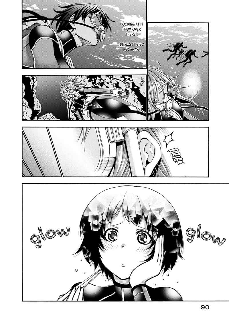 Grand Blue Manga Chapter 20 page 21 - Boat Diving scene