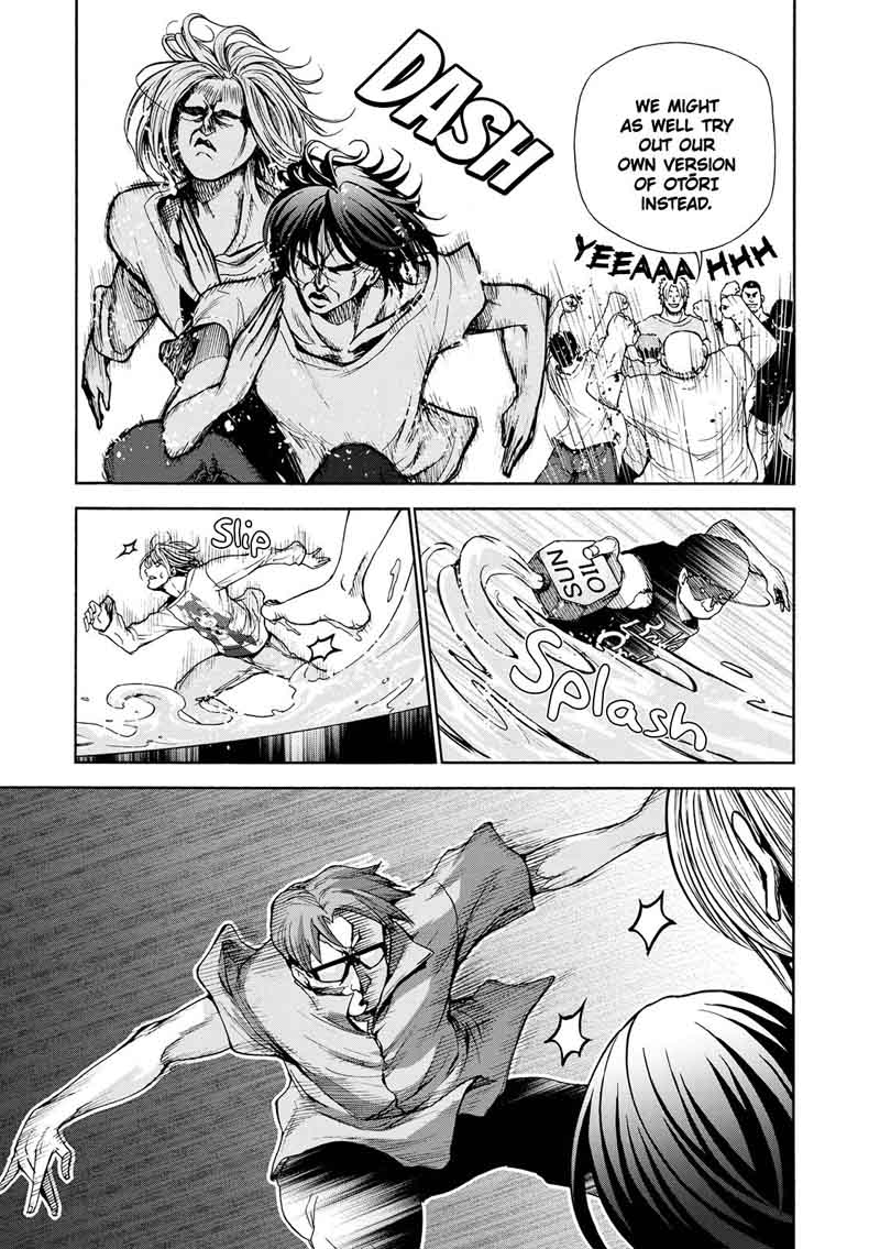 Grand Blue Manga Chapter 20 page 34 - Boat Diving scene