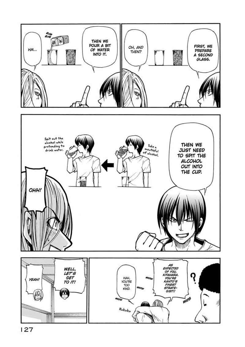 Grand Blue Manga Chapter 21 page 18 - Otōri scene