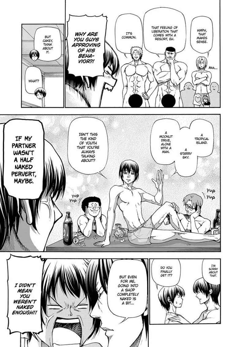 Grand Blue Manga Chapter 21 page 28 - Otōri scene