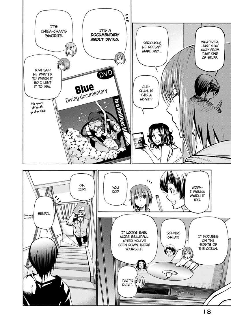 Grand Blue Manga Chapter 22 page 20 - A Girl's Party scene