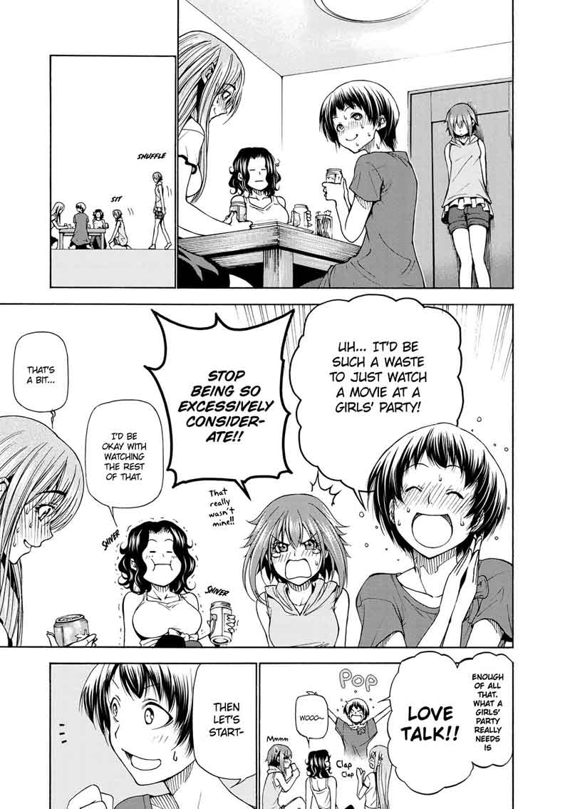 Grand Blue Manga Chapter 22 page 23 - A Girl's Party scene