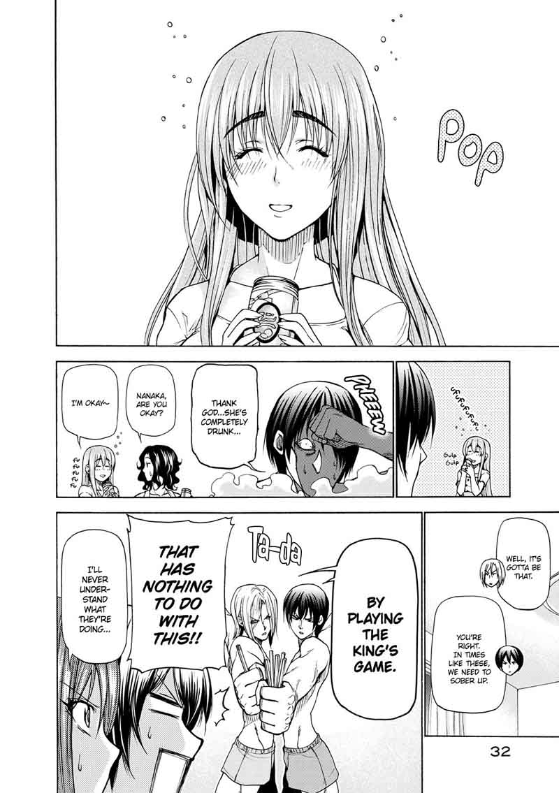 Grand Blue Manga Chapter 22 page 34 - A Girl's Party scene