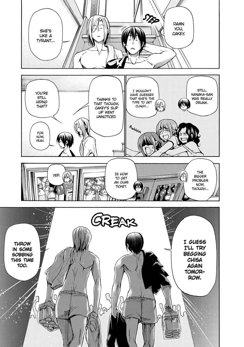 Grand Blue Manga Chapter 22 page 39 - A Girl's Party scene