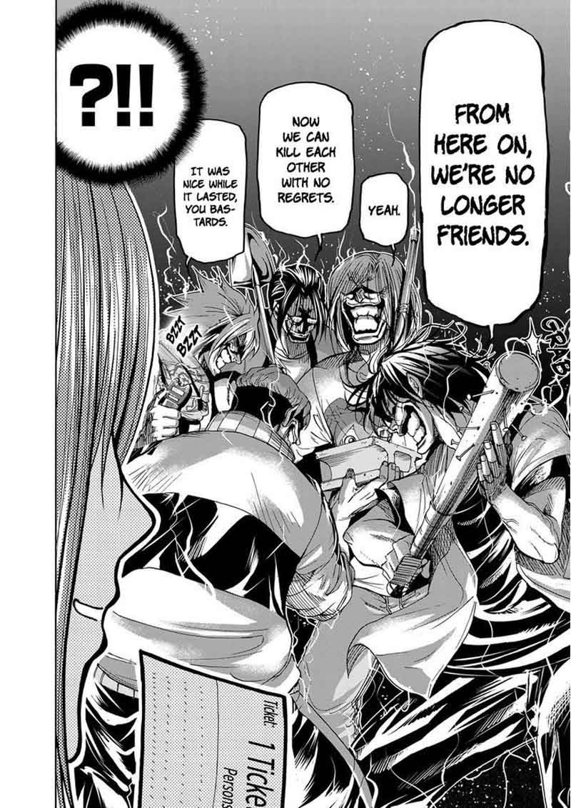 Grand Blue Manga Chapter 23 page 30 - The Ticket Contest scene