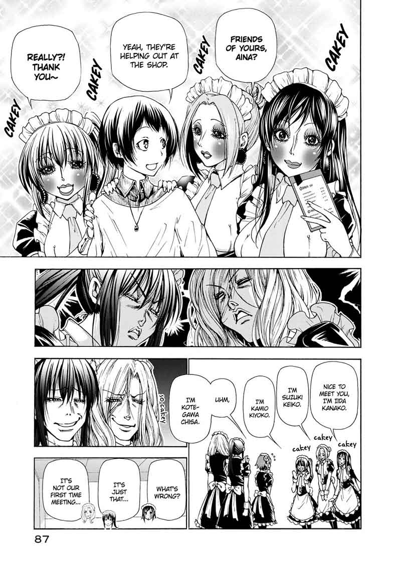 Grand Blue Manga Chapter 24 page 12 - First Time at the Women's University scene