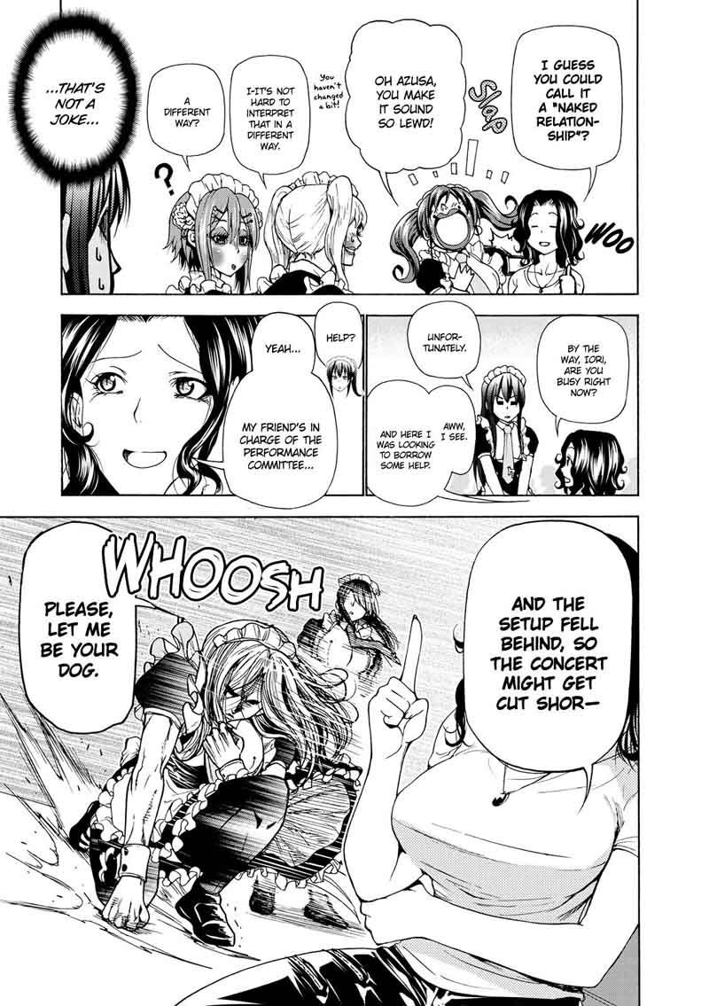 Grand Blue Manga Chapter 24 page 20 - First Time at the Women's University scene