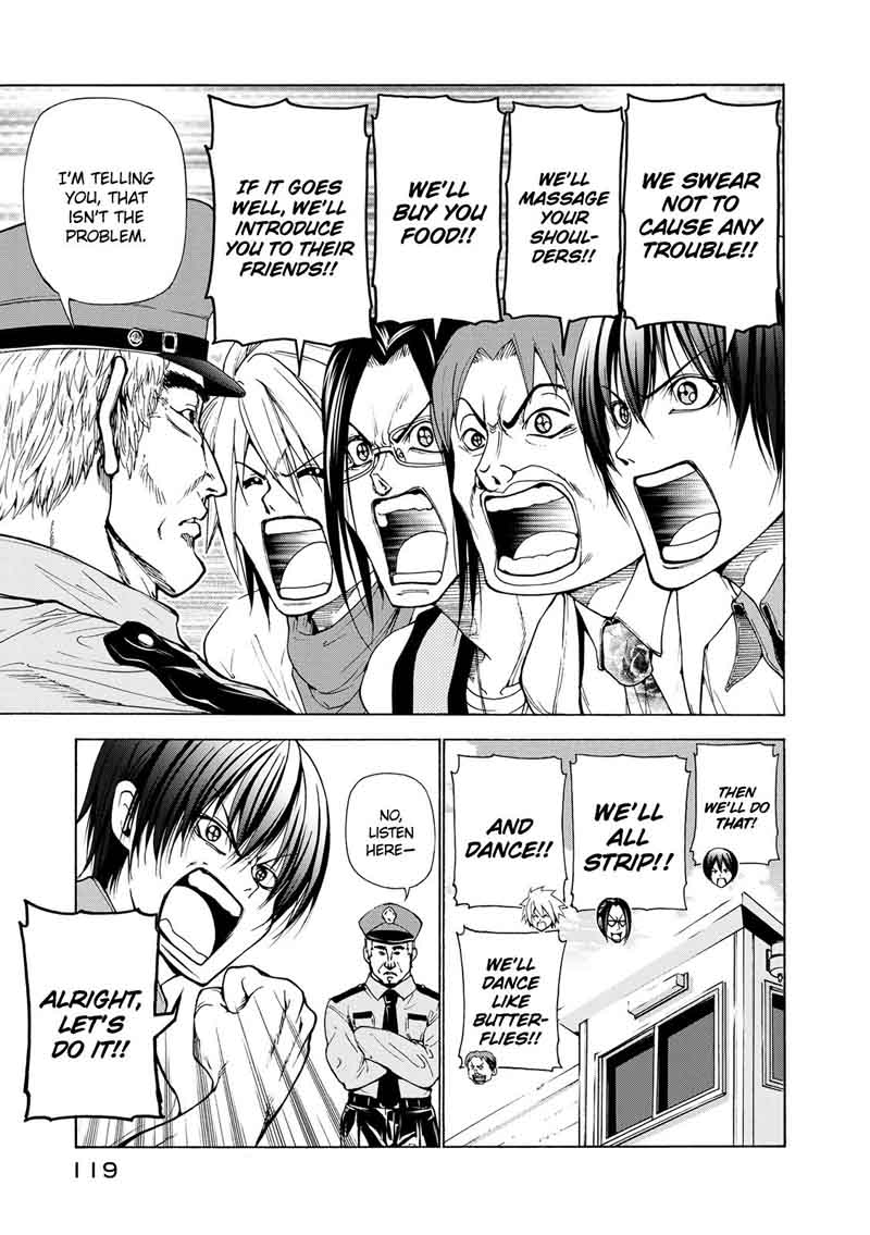 Grand Blue Manga Chapter 24 page 43 - First Time at the Women's University scene