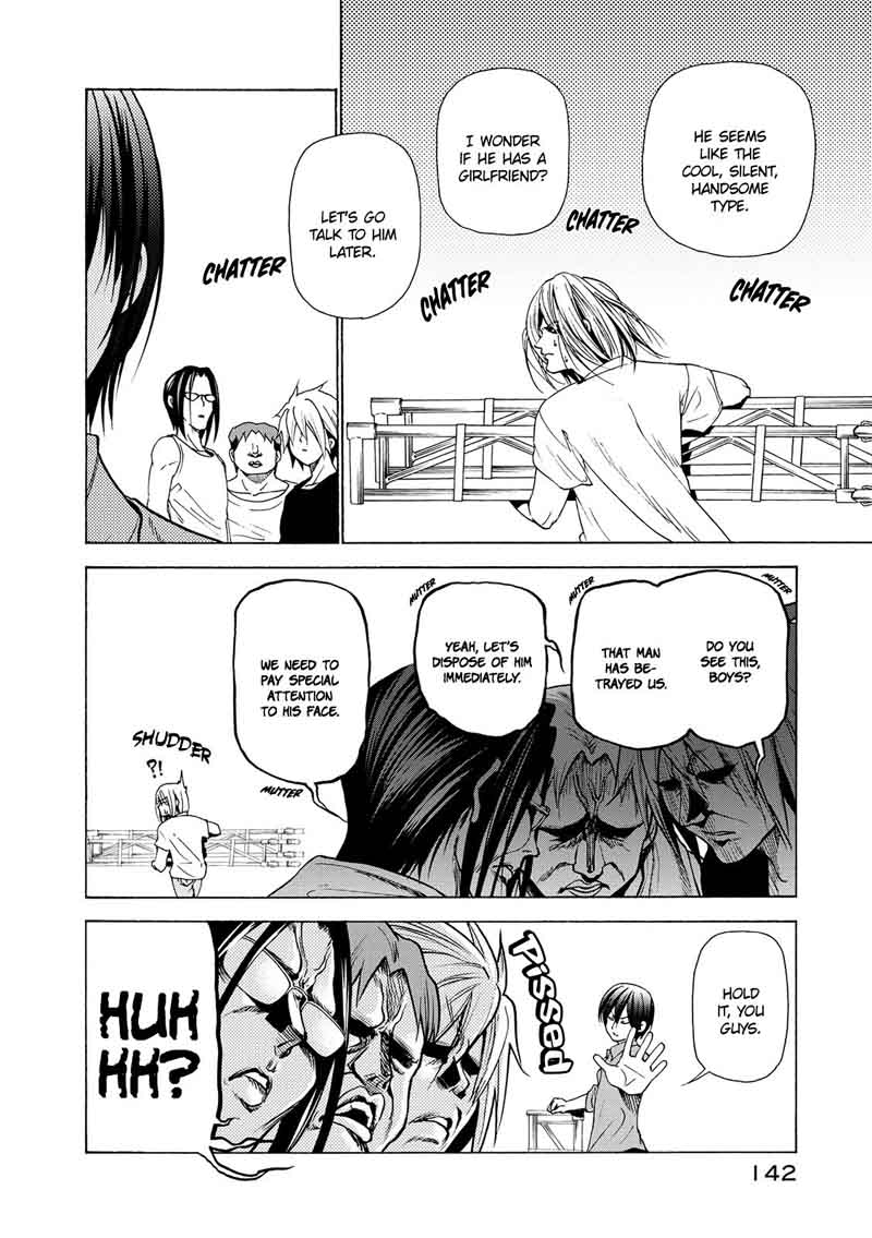 Grand Blue Manga Chapter 25 page 17 - At the Women's University Again scene