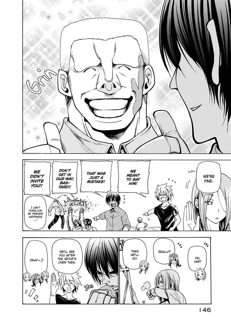Grand Blue Manga Chapter 25 page 21 - At the Women's University Again scene