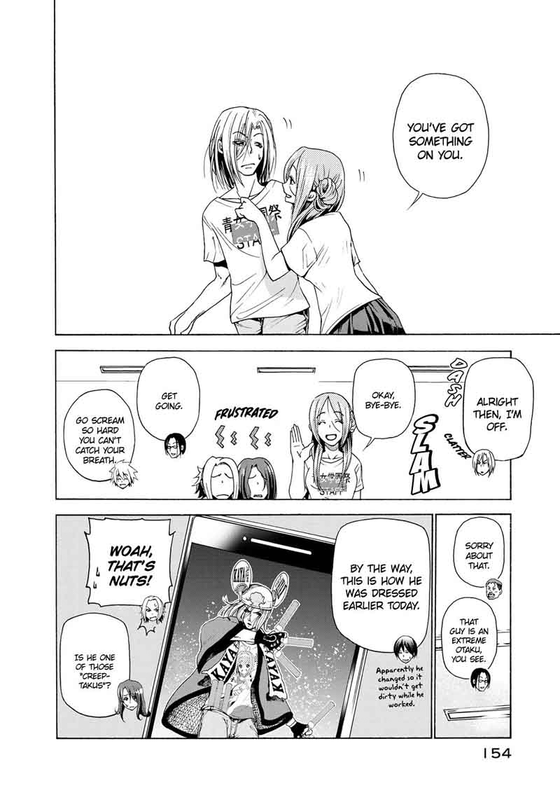 Grand Blue Manga Chapter 25 page 29 - At the Women's University Again scene