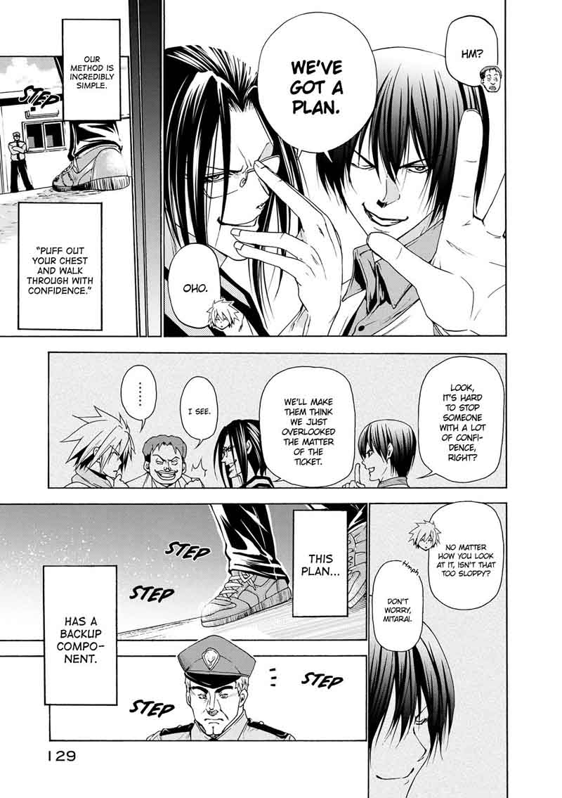 Grand Blue Manga Chapter 25 page 4 - At the Women's University Again scene