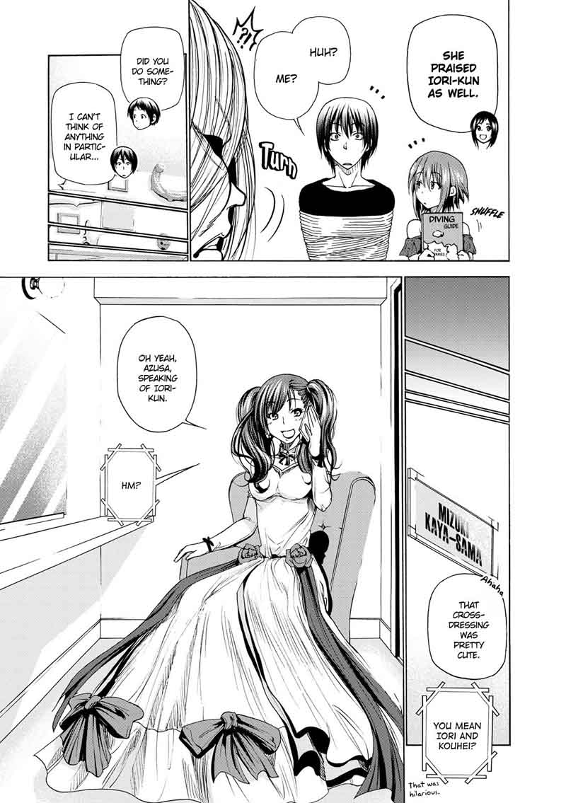 Grand Blue Manga Chapter 25 page 48 - At the Women's University Again scene