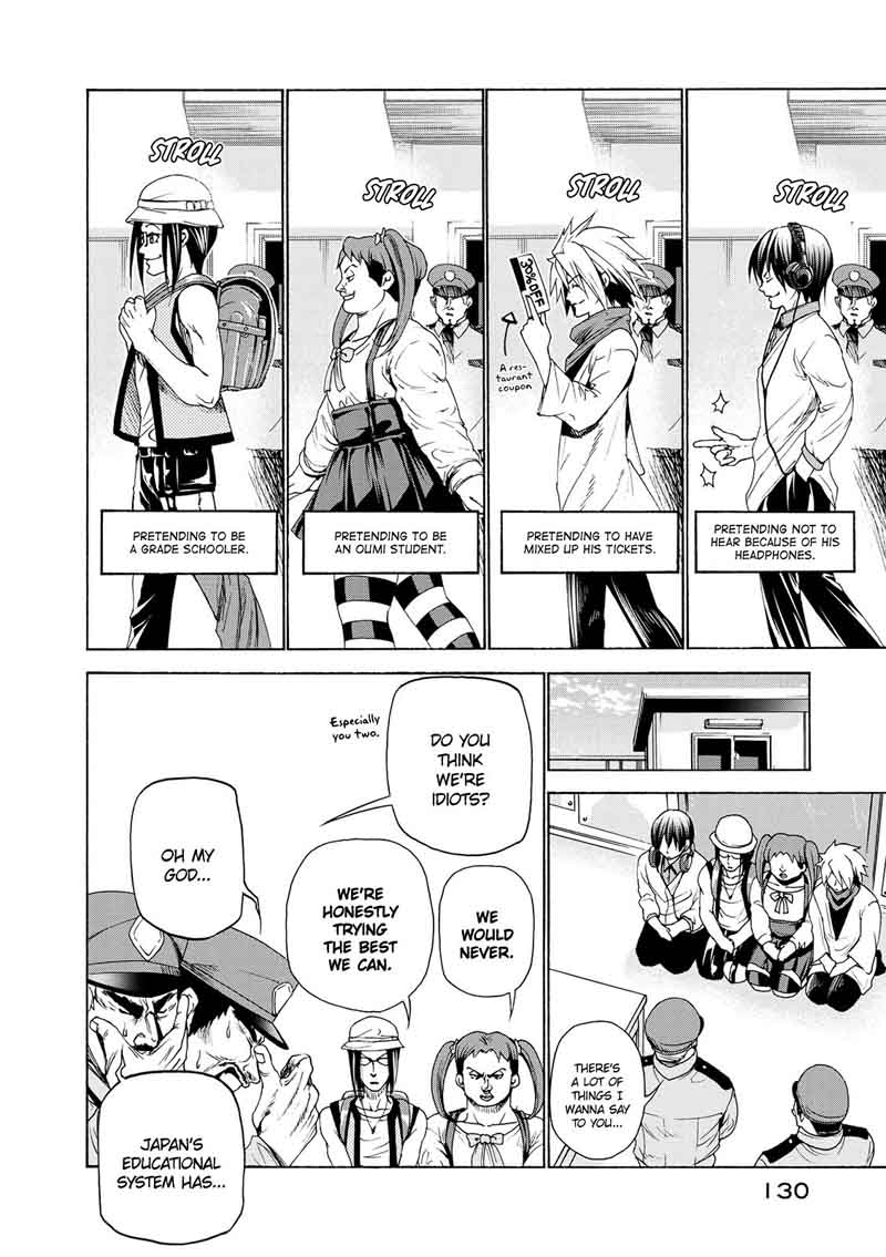Grand Blue Manga Chapter 25 page 5 - At the Women's University Again scene