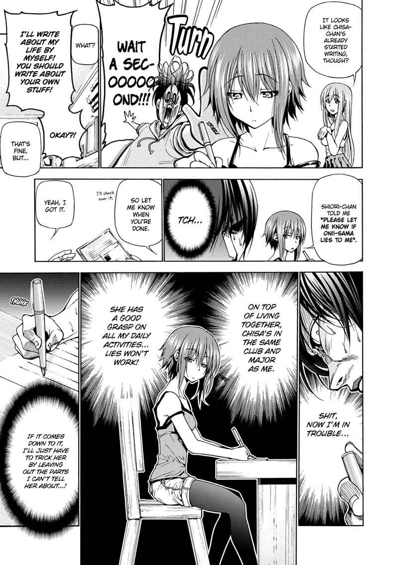 Grand Blue Manga Chapter 25 page 57 - At the Women's University Again scene