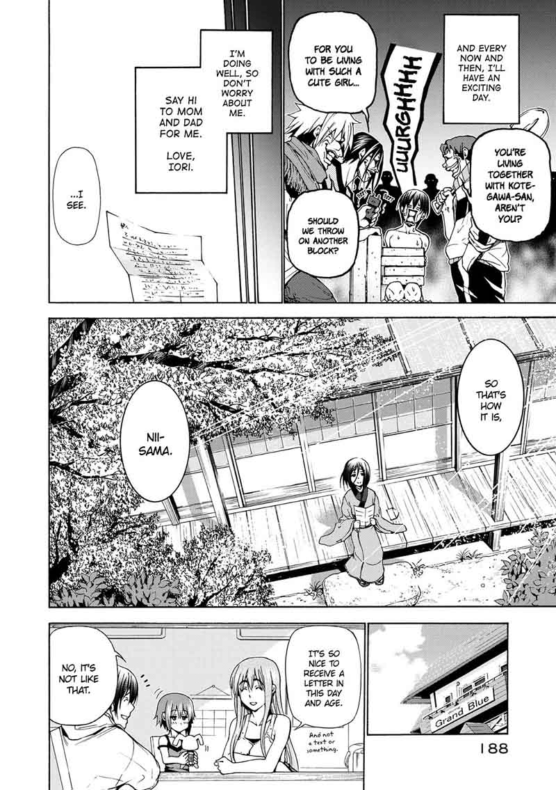 Grand Blue Manga Chapter 25 page 62 - At the Women's University Again scene