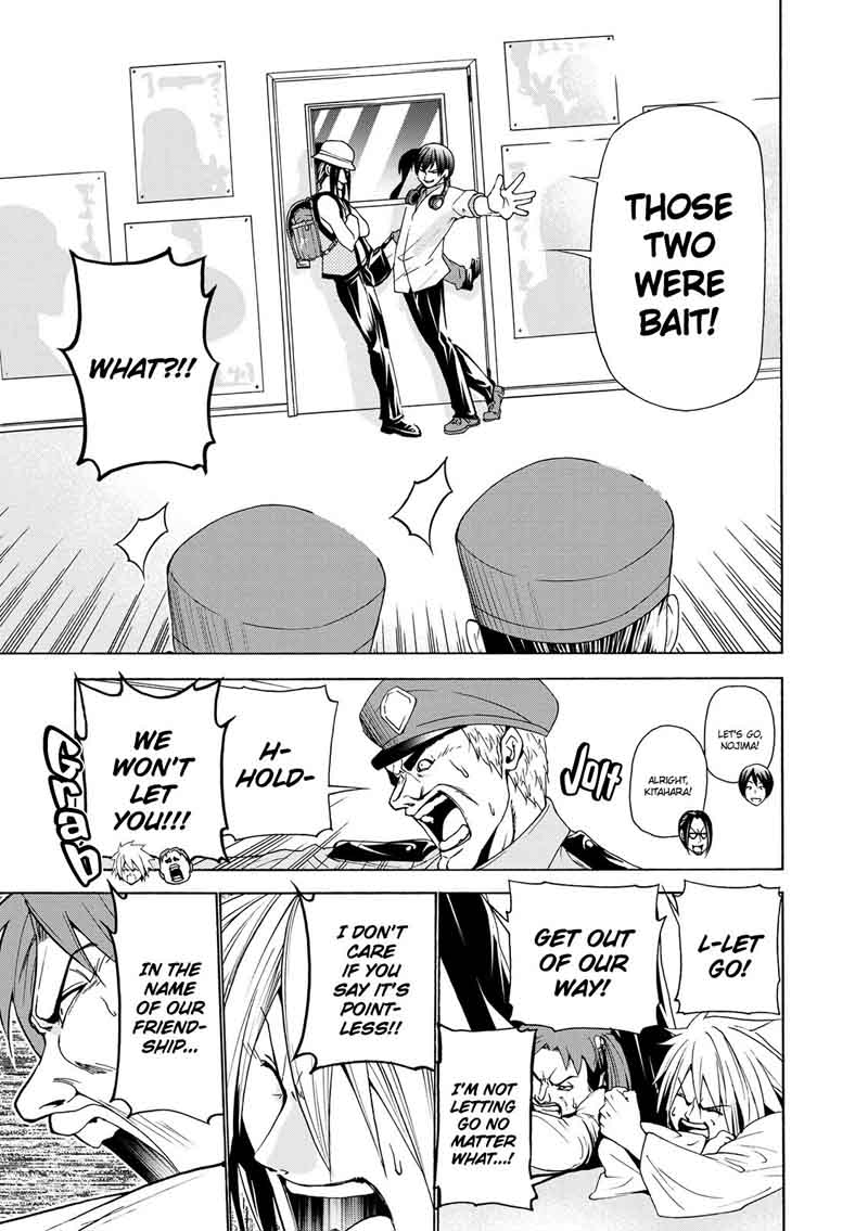 Grand Blue Manga Chapter 25 page 8 - At the Women's University Again scene