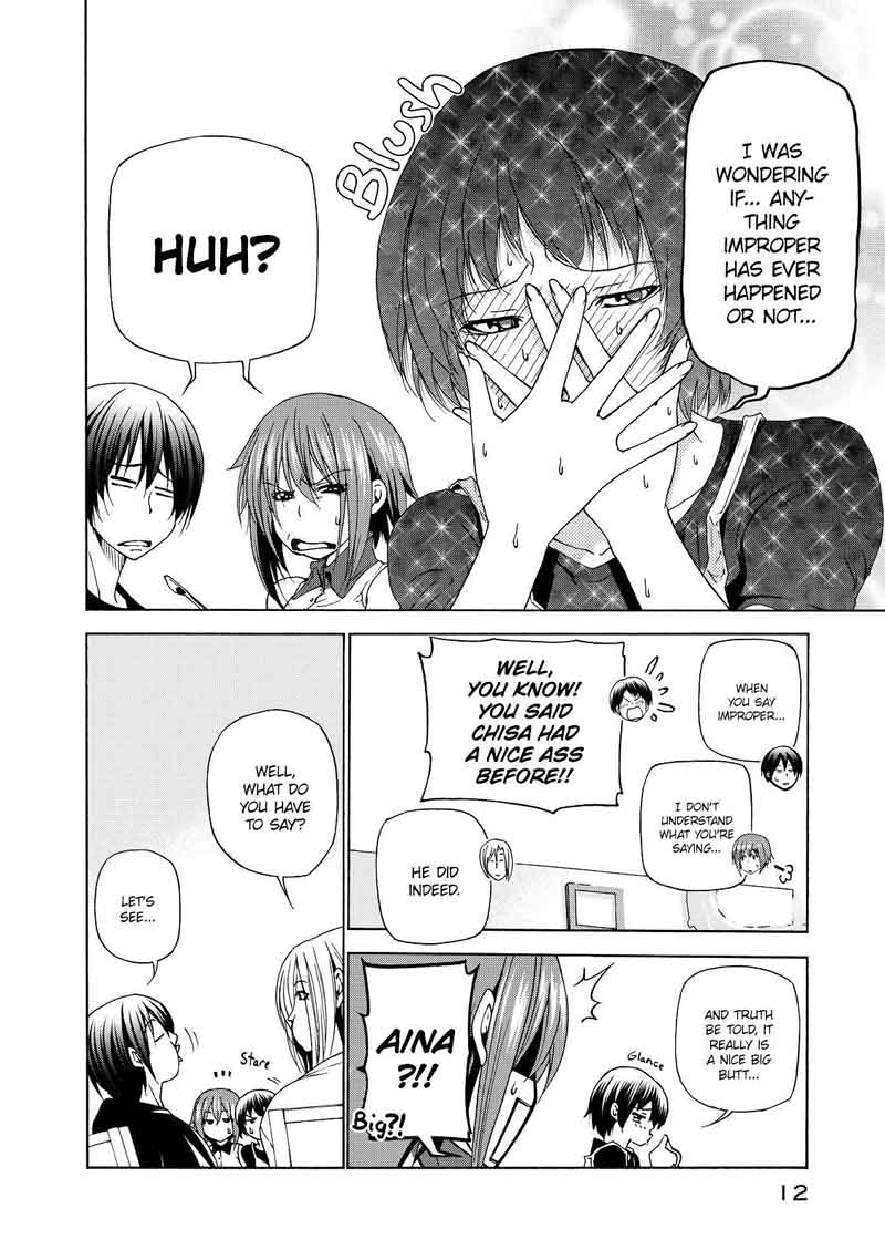 Grand Blue Manga Chapter 26 page 14 - Watching the House scene
