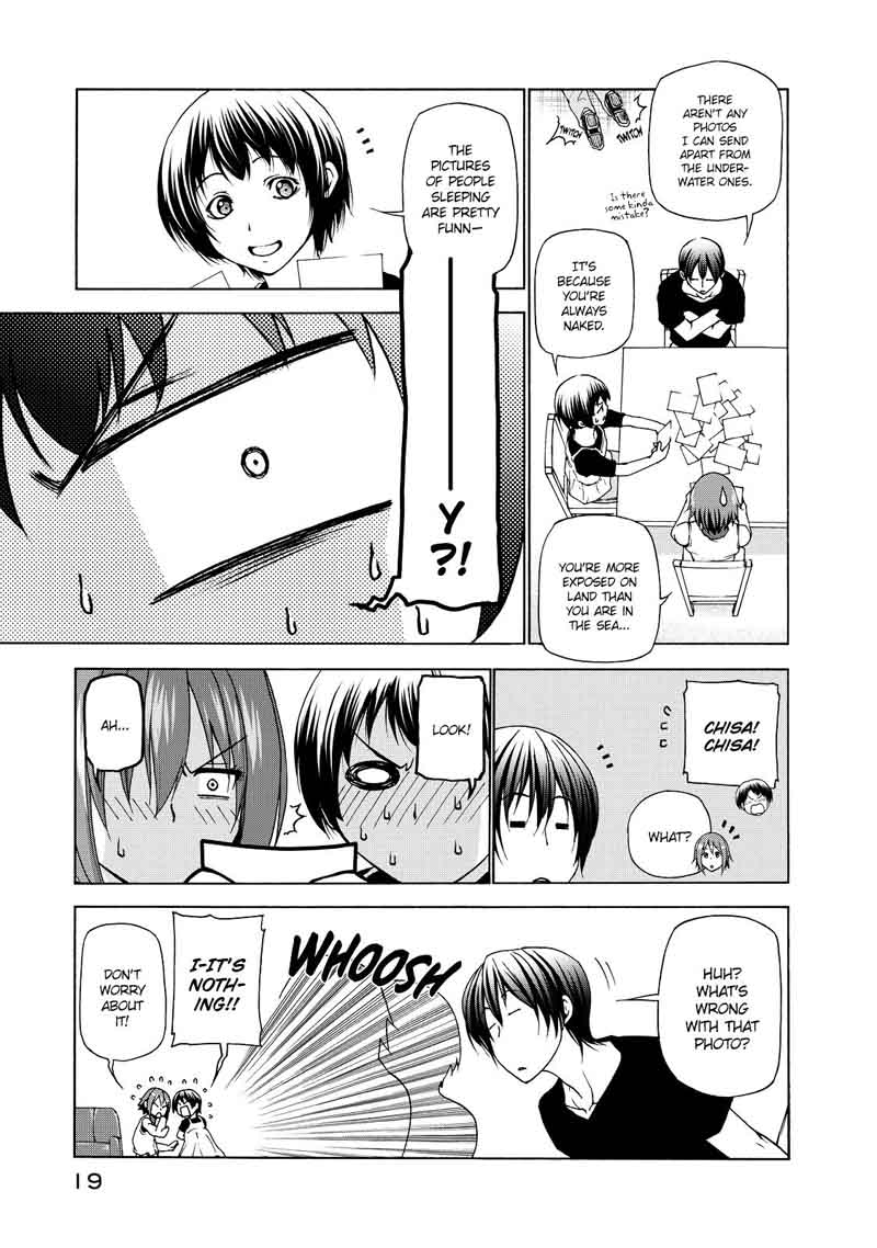Grand Blue Manga Chapter 26 page 21 - Watching the House scene