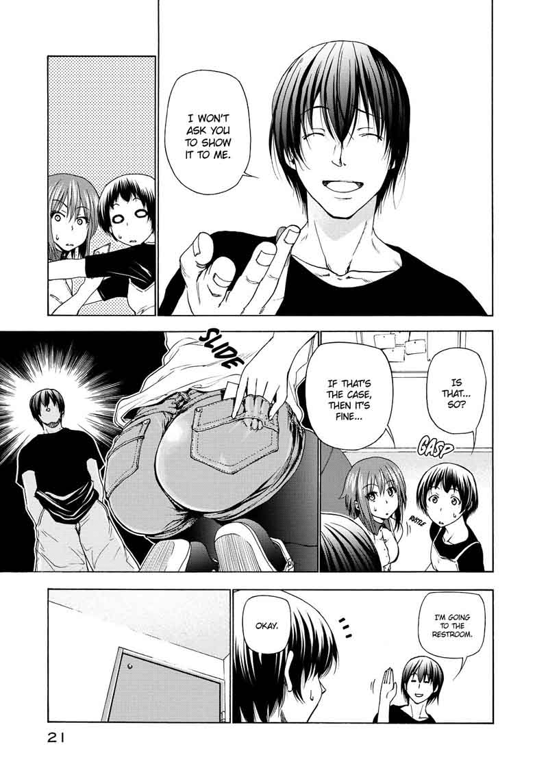 Grand Blue Manga Chapter 26 page 23 - Watching the House scene