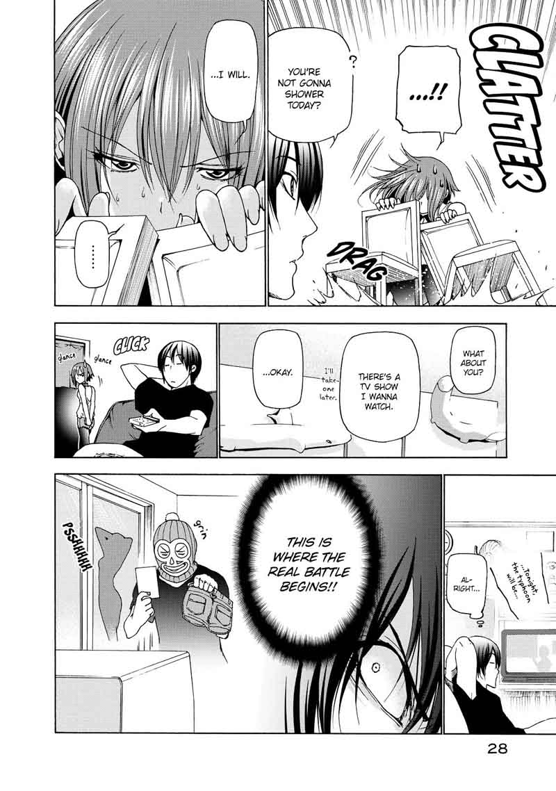 Grand Blue Manga Chapter 26 page 30 - Watching the House scene