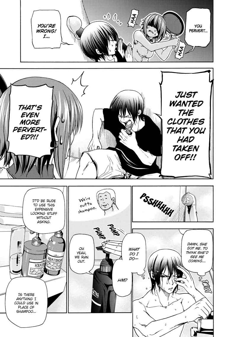 Grand Blue Manga Chapter 26 page 33 - Watching the House scene