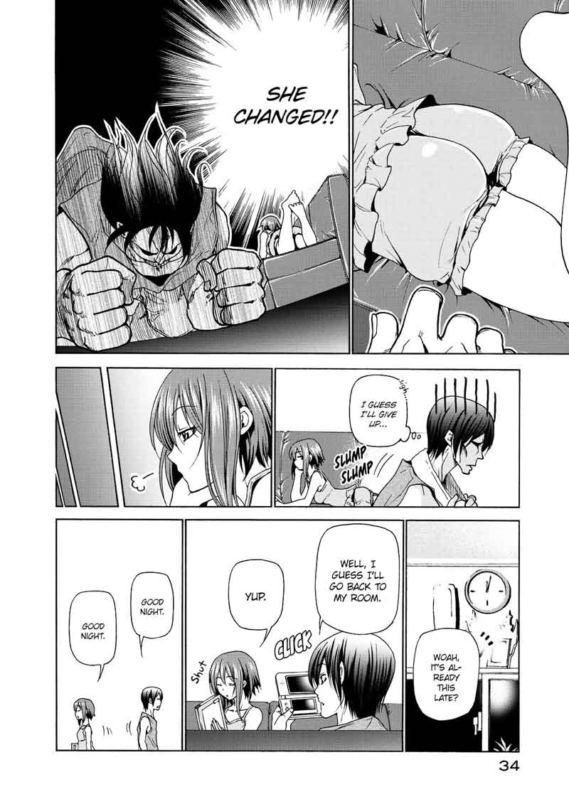 Grand Blue Manga Chapter 26 page 36 - Watching the House scene