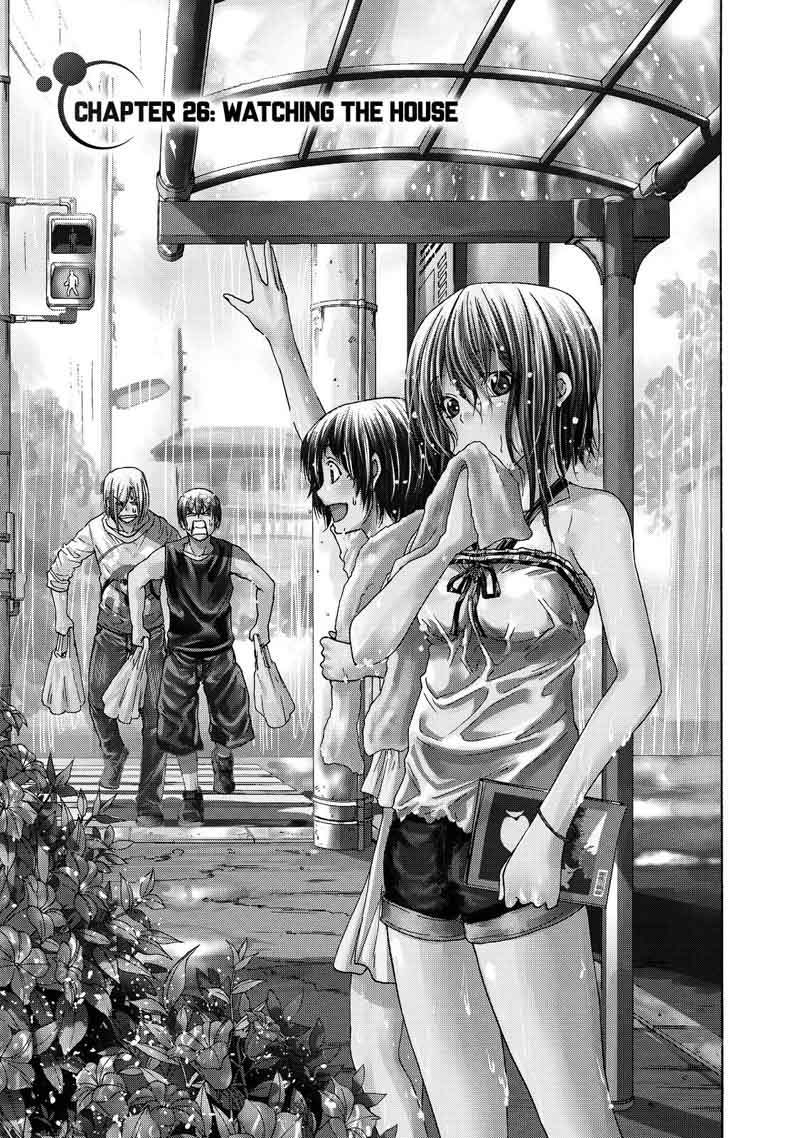 Grand Blue Manga Chapter 26 page 7 - Watching the House scene
