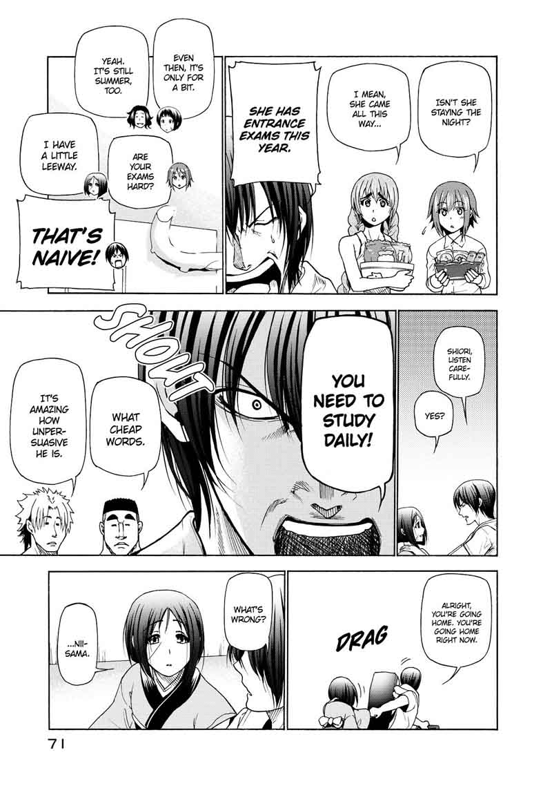 Grand Blue Manga Chapter 27 page 25 - Little Sister scene