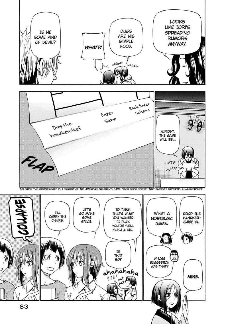 Grand Blue Manga Chapter 27 page 37 - Little Sister scene