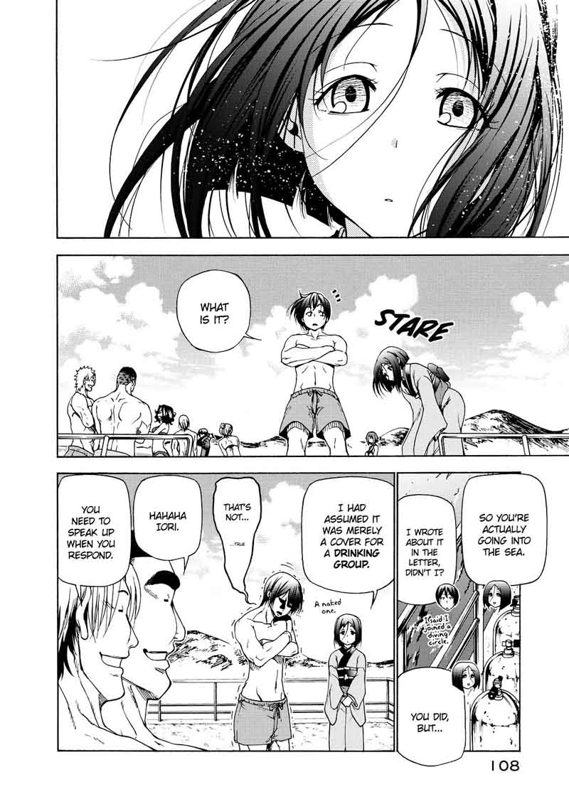 Grand Blue Manga Chapter 28 page 19 - Big Brother scene