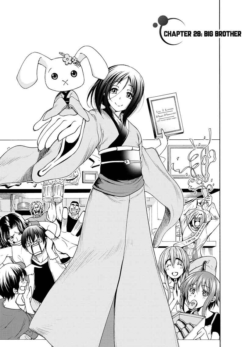 Grand Blue Manga Chapter 28 page 4 - Big Brother scene