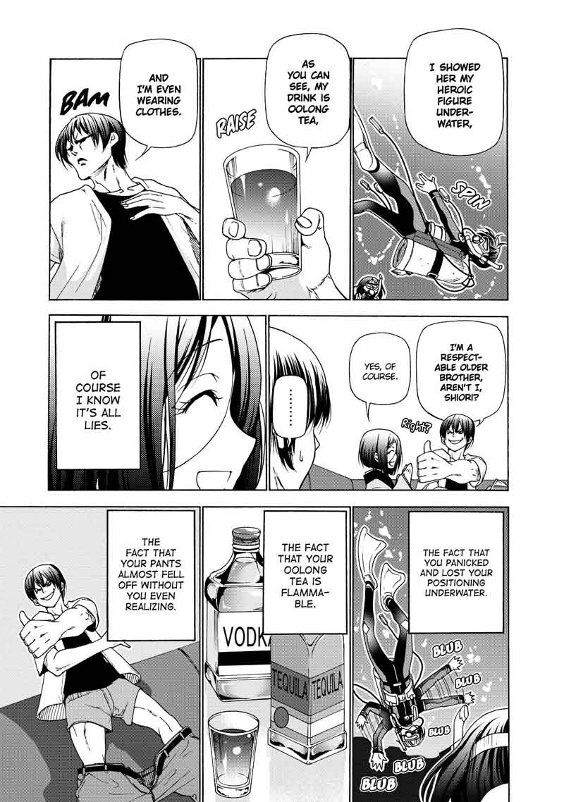 Grand Blue Manga Chapter 28 page 43 - Big Brother scene