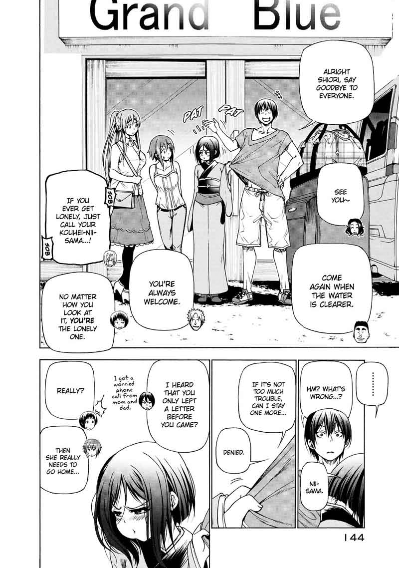 Grand Blue Manga Chapter 28 page 54 - Big Brother scene