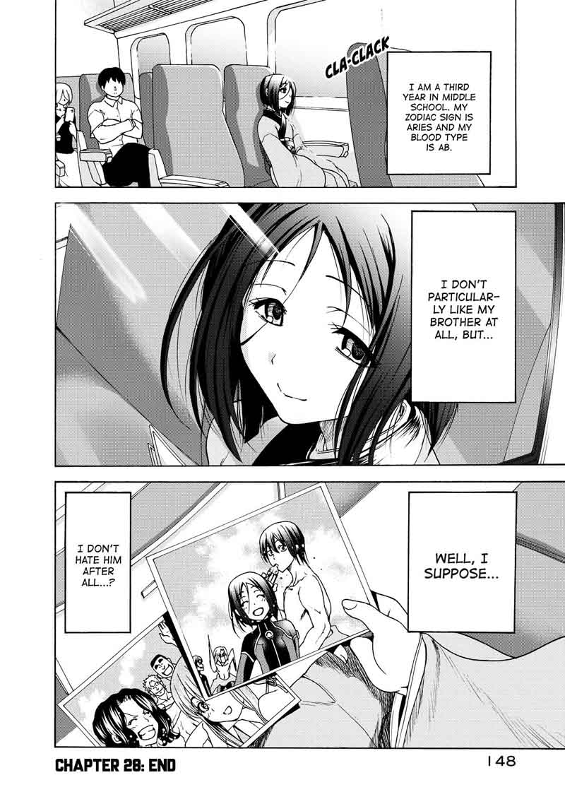 Grand Blue Manga Chapter 28 page 58 - Big Brother scene