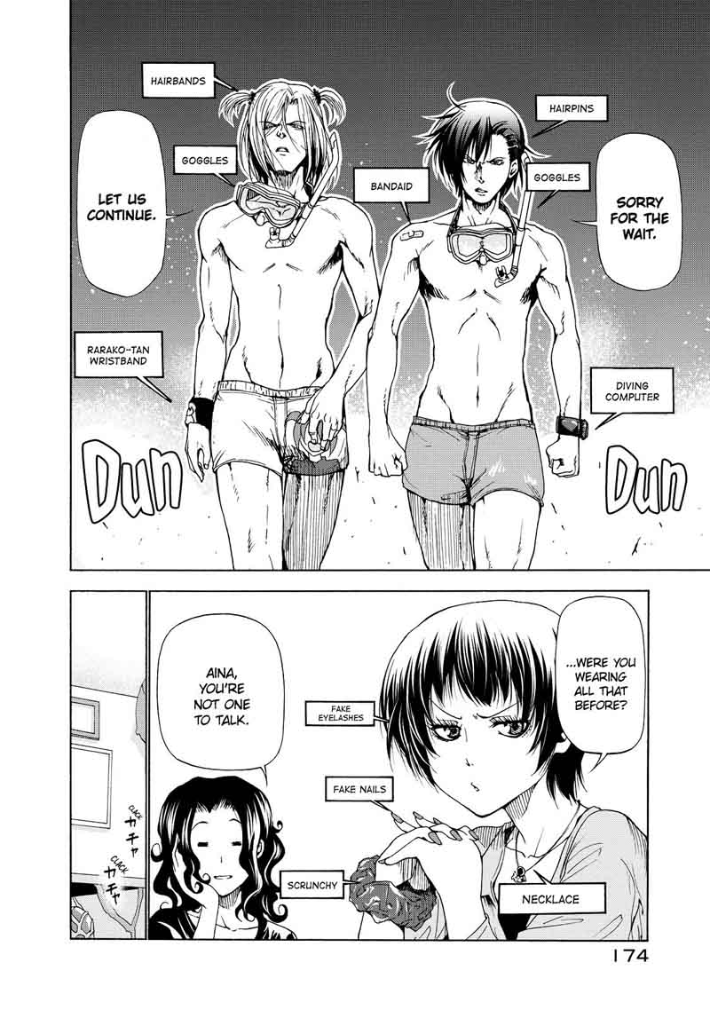 Grand Blue Manga Chapter 28 page 83 - Big Brother scene