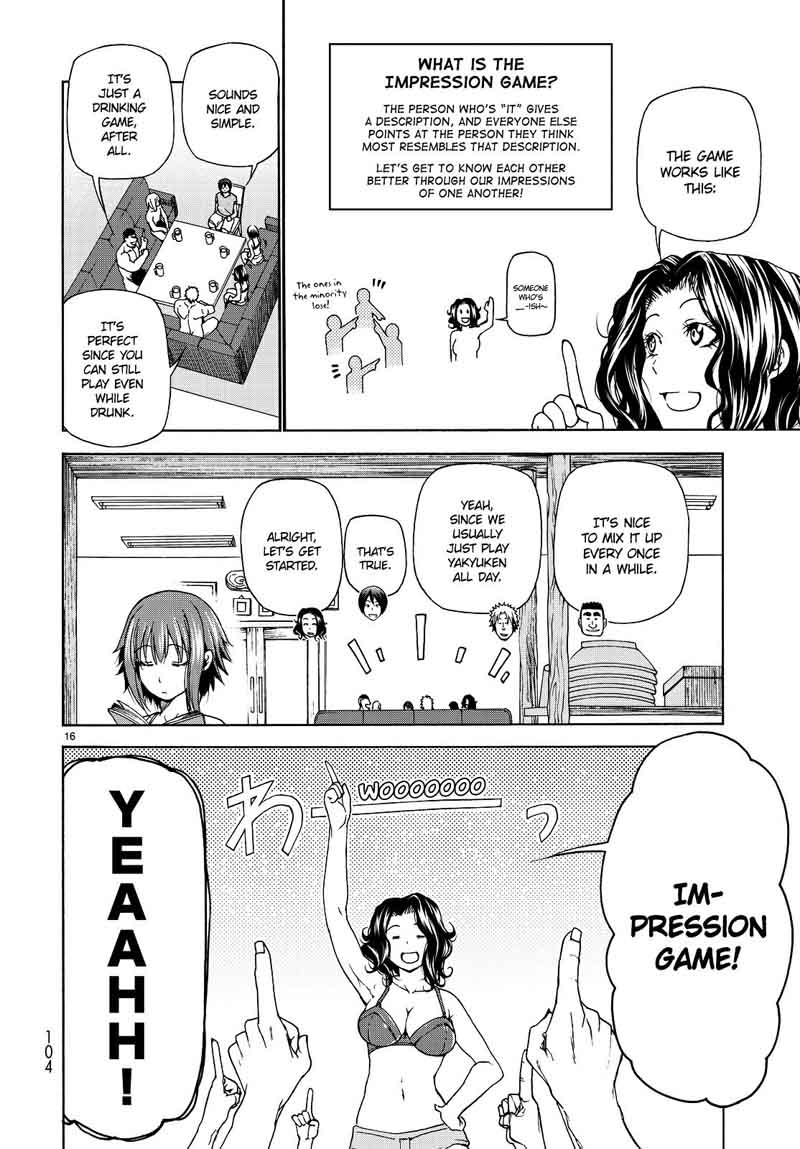 Grand Blue Manga Chapter 29 page 15 - The Impression Game scene