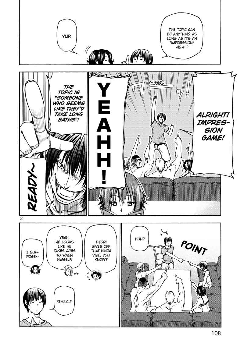 Grand Blue Manga Chapter 29 page 19 - The Impression Game scene