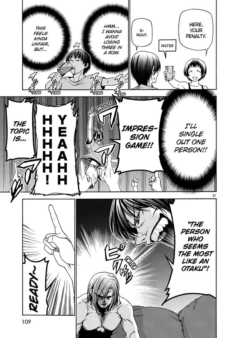 Grand Blue Manga Chapter 29 page 20 - The Impression Game scene