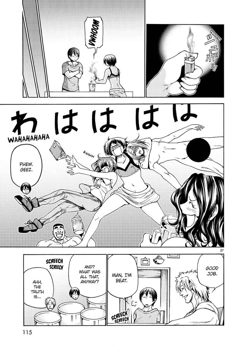 Grand Blue Manga Chapter 29 page 26 - The Impression Game scene