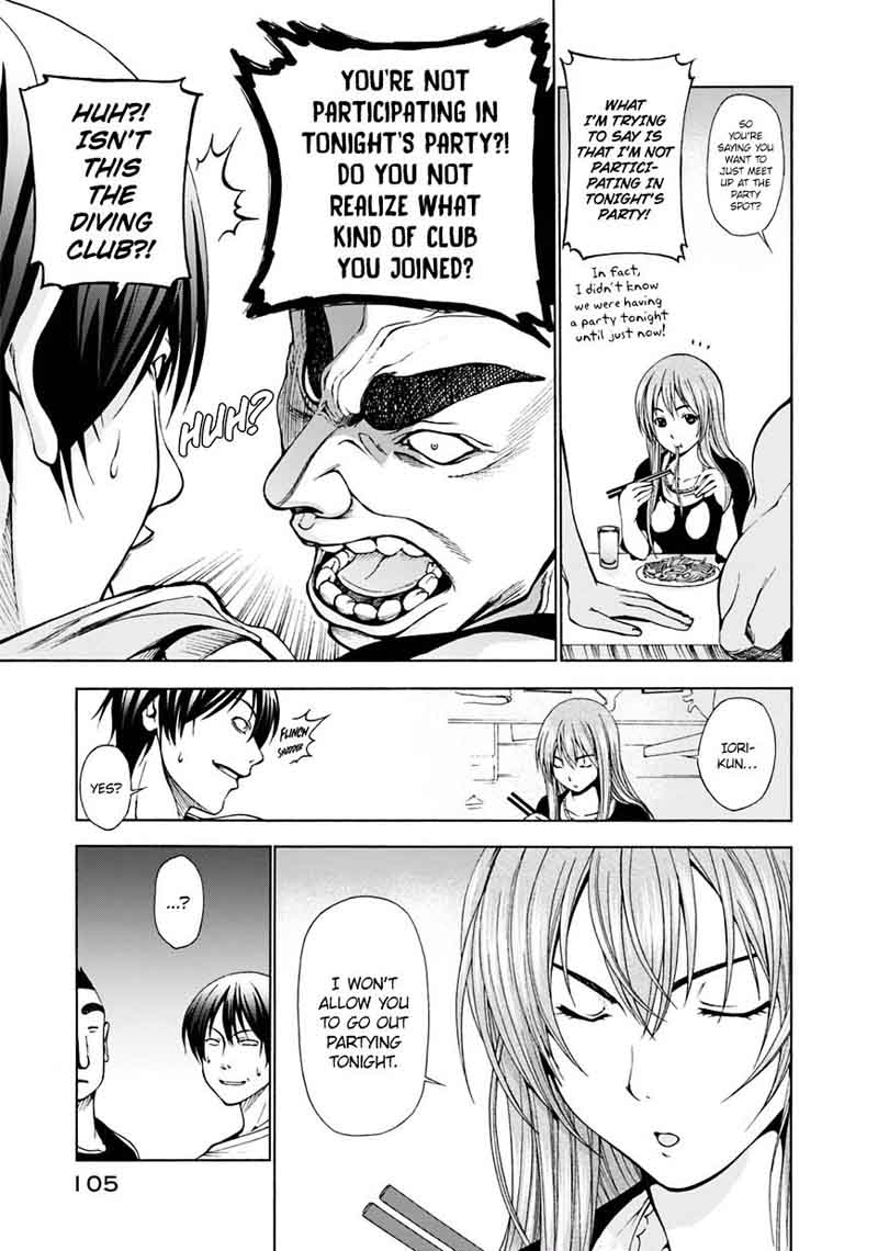 Grand Blue Manga Chapter 3 page 7 - My Room scene
