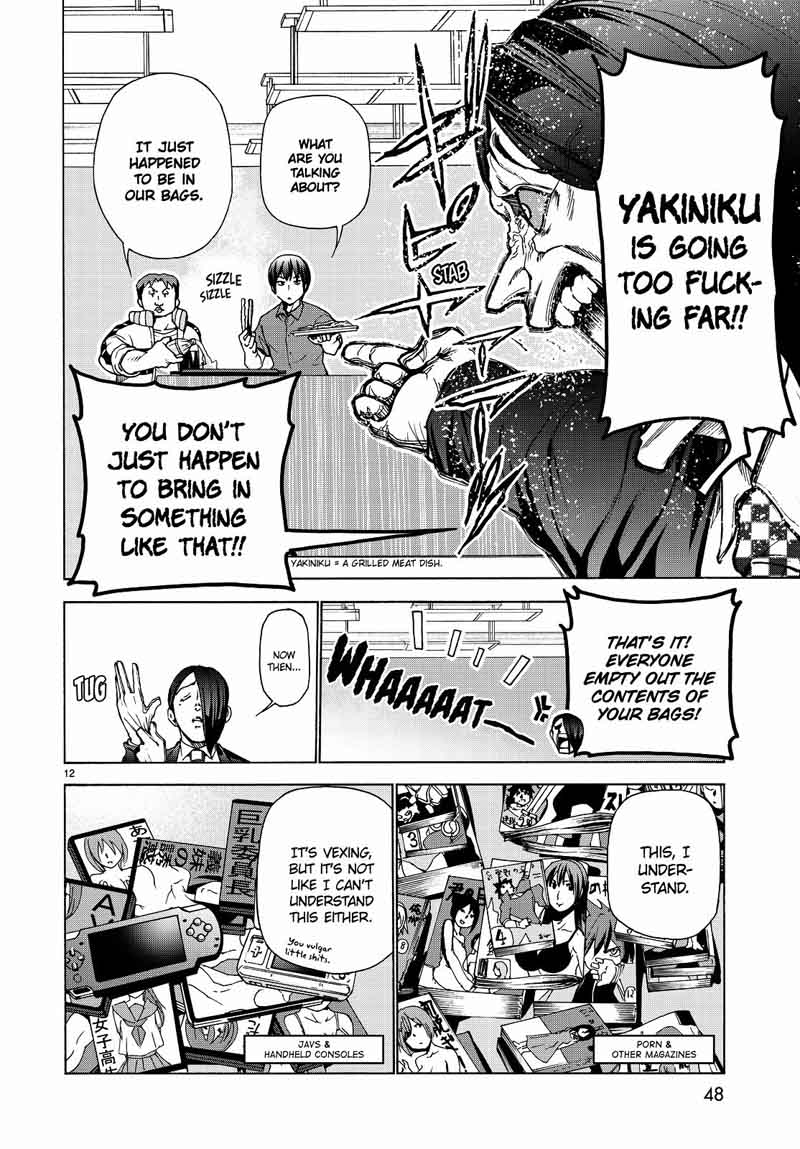 Grand Blue Manga Chapter 31 page 13 - Associate Professor scene